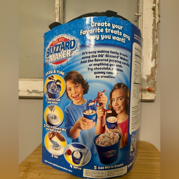 Dairy Queen Blizzard Maker Cool Tasty Treats DQ Ice Cream SpinMaster NEW, Unused - Picture 3 of 11